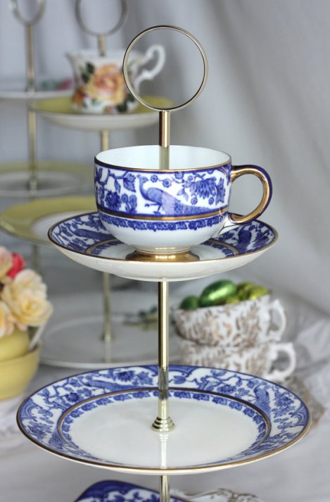 A picture of an Old Paragon China Cake Stand